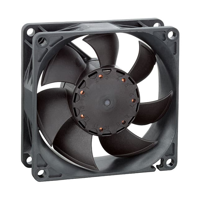 8452/2H4P FAN AXIAL 80X25.4MM 12VDC WIRE