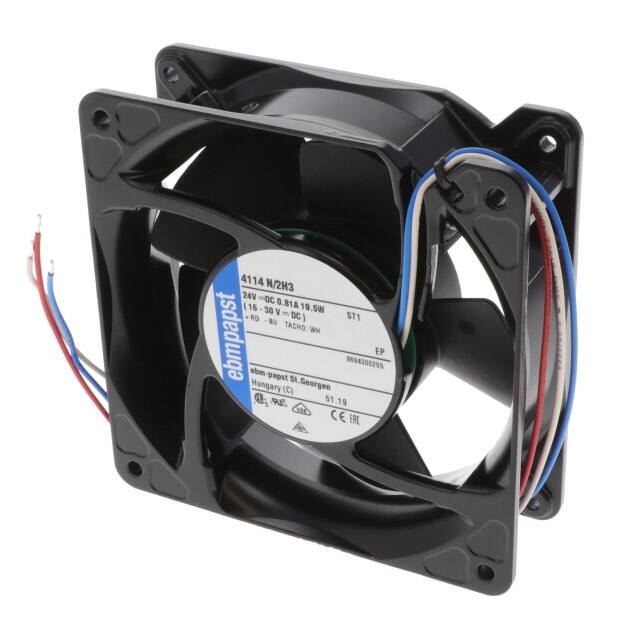 4114N/2H3 FAN AXIAL 119X38MM 24VDC WIRE