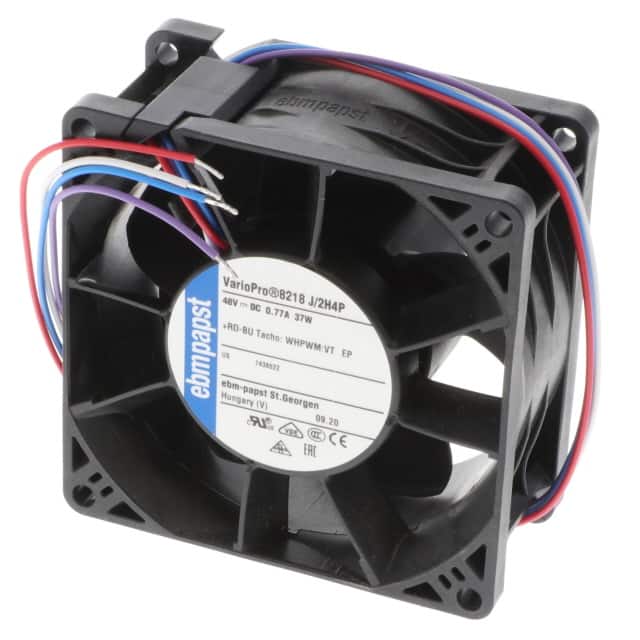 8218J/2H4P FAN AXIAL 80X38MM 48VDC WIRE