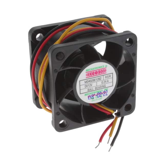 MD4028E12B2-FSR-V10 FAN AXIAL 40X28MM 12VDC WIRE