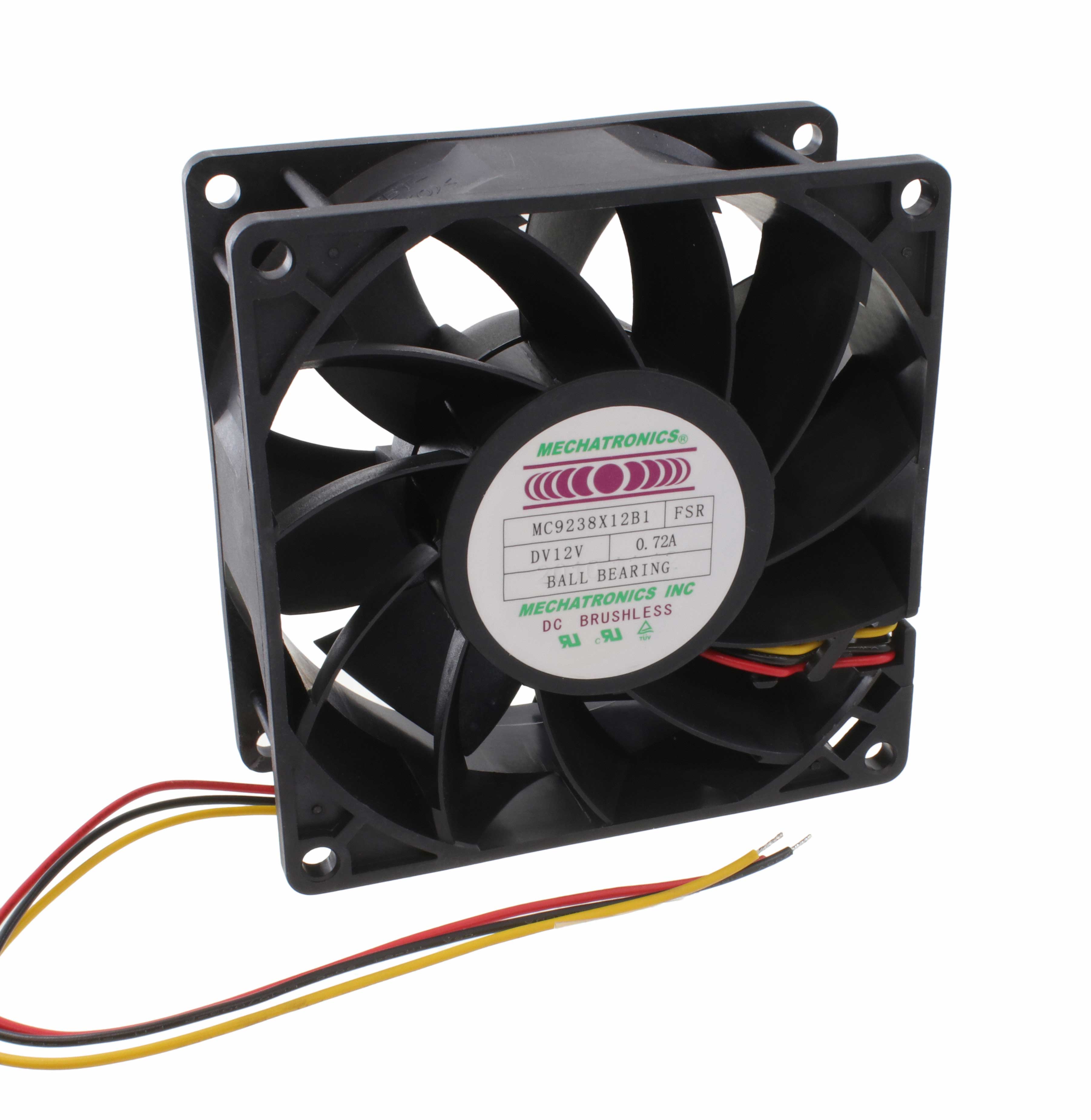 MC9238X12B1-FSR FAN AXIAL 92X38MM 12VDC WIRE