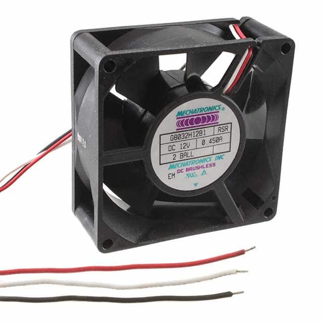 G8032H12B1-RSR-EM FAN AXIAL 80X32MM 12VDC WIRE