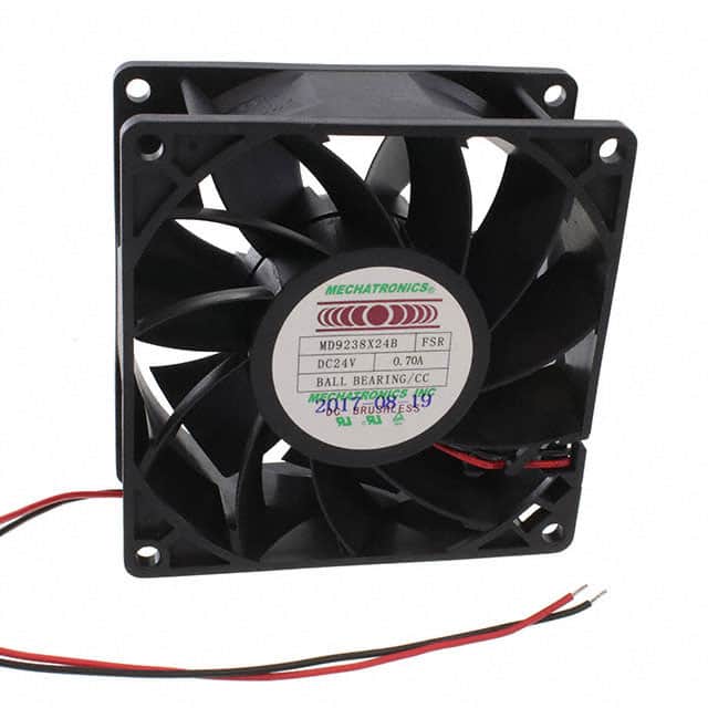 MD9238X24B-FSR-CC FAN AXIAL 92X38MM 24VDC WIRE