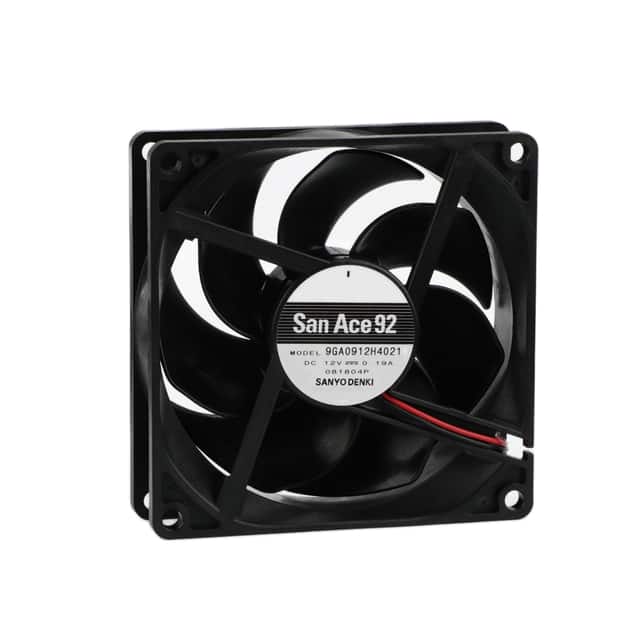9GA0912H4021 FAN AXIAL 92X25MM 12VDC WIRE