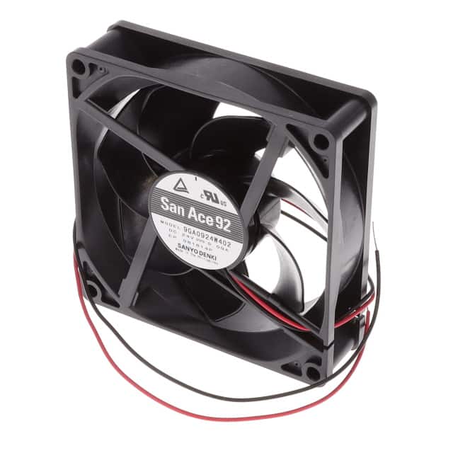 9GA0924W402 FAN AXIAL 92X25MM 24VDC WIRE