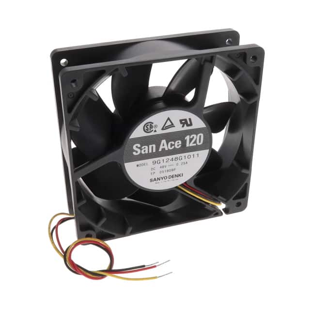 9G1248G1011 FAN AXIAL 119X38MM 48VDC WIRE