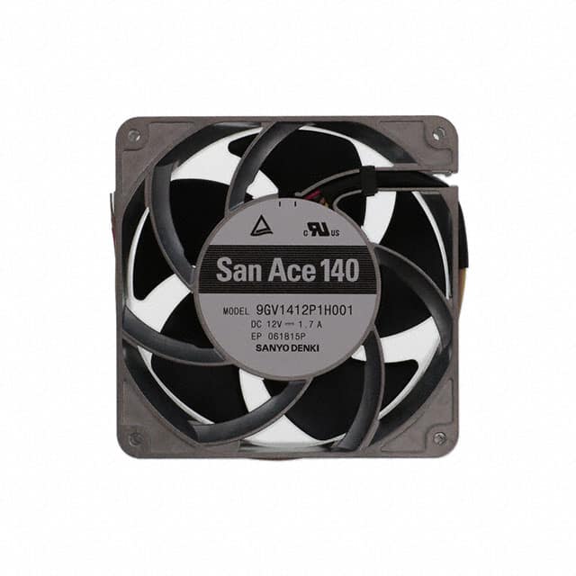 9GV1412P1H001 FAN AXIAL 140X38MM 12VDC WIRE