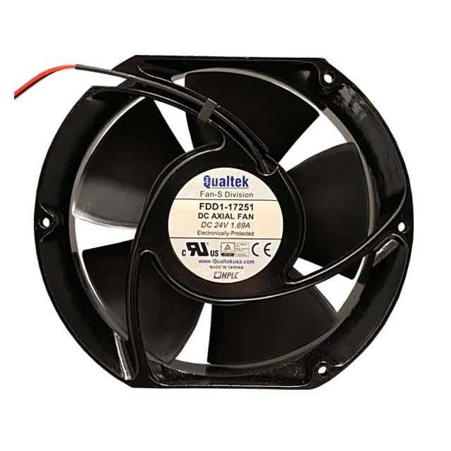 FDD1-17251CBHW32 FAN AXIAL 172X51MM 12VDC WIRE