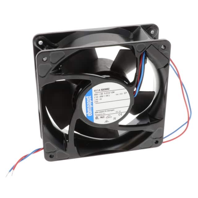 4114NXHHU-233 FAN AXIAL 119X38MM 24VDC WIRE