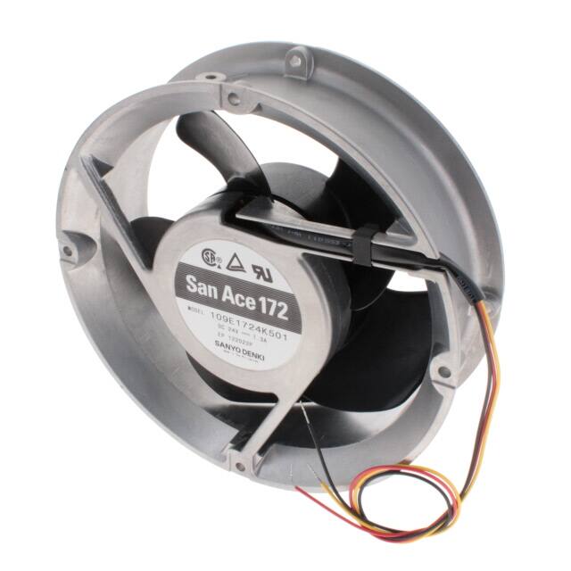 109E1724K501 FAN AXIAL 172X51MM 24VDC WIRE