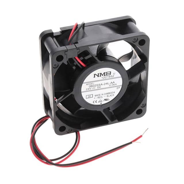 06025SA-24L-AA-D0 FAN AXIAL 60X25MM 24VDC WIRE