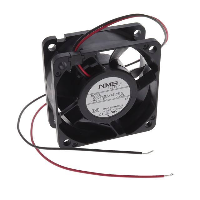 06025SA-12P-EA-D0 FAN AXIAL 60X25MM 12VDC WIRE