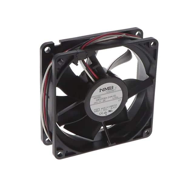 08025SA-24N-EL-D0 FAN AXIAL 80X25MM 24VDC WIRE