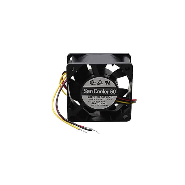 9A0624F401 FAN AXIAL 60X25MM 24VDC WIRE