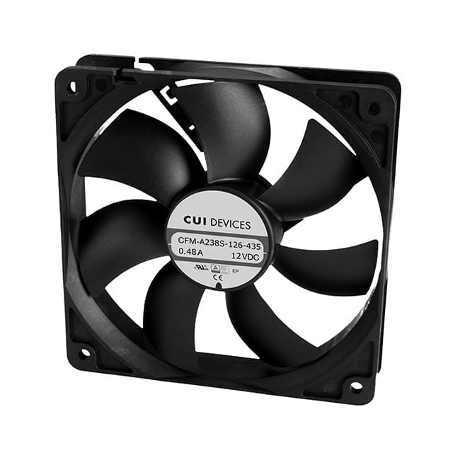 CFM-A238S-132-480 FAN AXIAL 120X37.5MM 12VDC WIRE