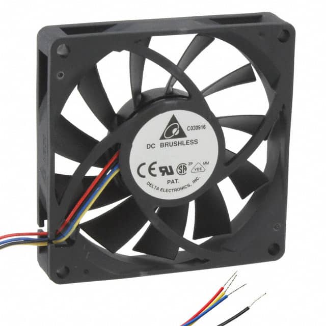 AFC0912DB-F00 FAN AXIAL 92X15MM 12VDC WIRE