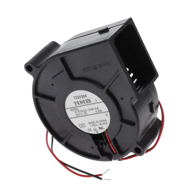 07530GA-24M-AA-00 FAN BLOWER 75.7X30MM 24VDC WIRE