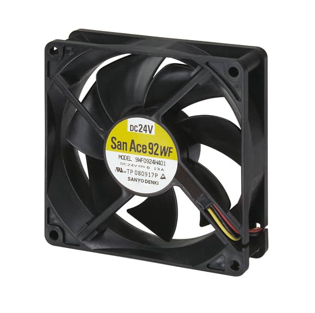 9WF0924H401 FAN AXIAL 92X25MM 24VDC WIRE