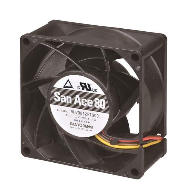 9HV0824G1D001 FAN AXIAL 80X38MM 24VDC WIRE