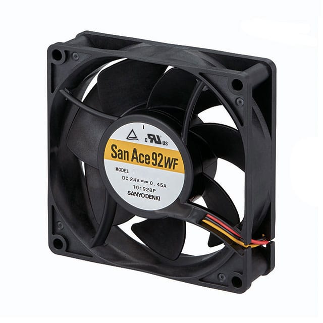 9WFA0924G4001 FAN AXIAL 92X25.2MM 24VDC WIRE