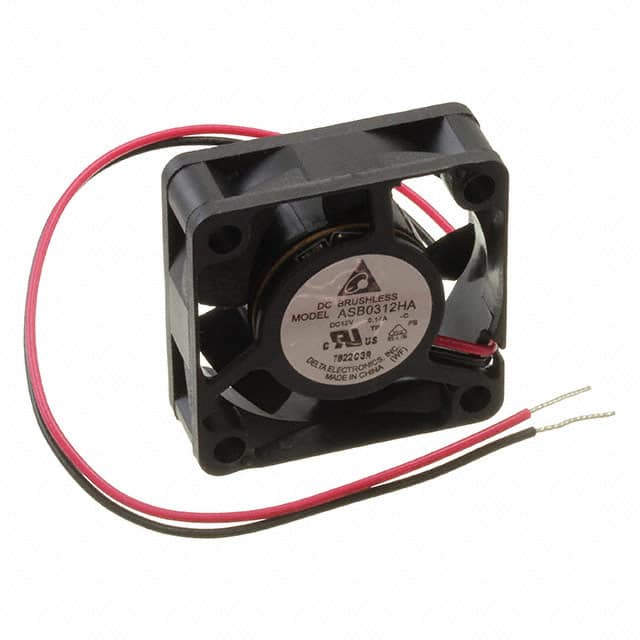 ASB0312HA-C FAN AXIAL 30X10MM 12VDC WIRE