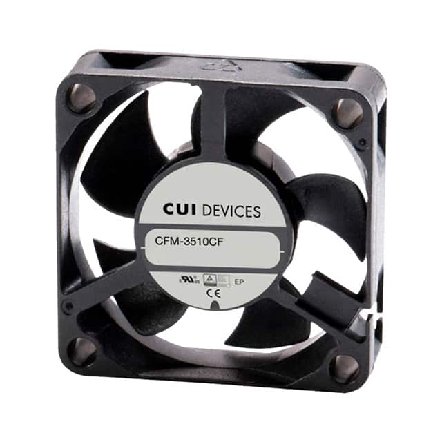CFM-3510CF-170-222-22 FAN AXIAL 35X10.3MM 12VDC WIRE