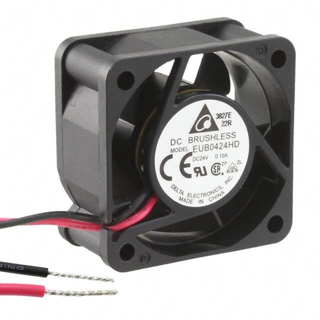 EUB0424HD FAN AXIAL 40X20MM 24VDC WIRE