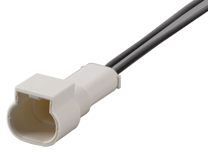 172877-0002 Molex Valuseal plug housing with 2 positions in a single row. RoHS3 compliant and REACH unaffected.