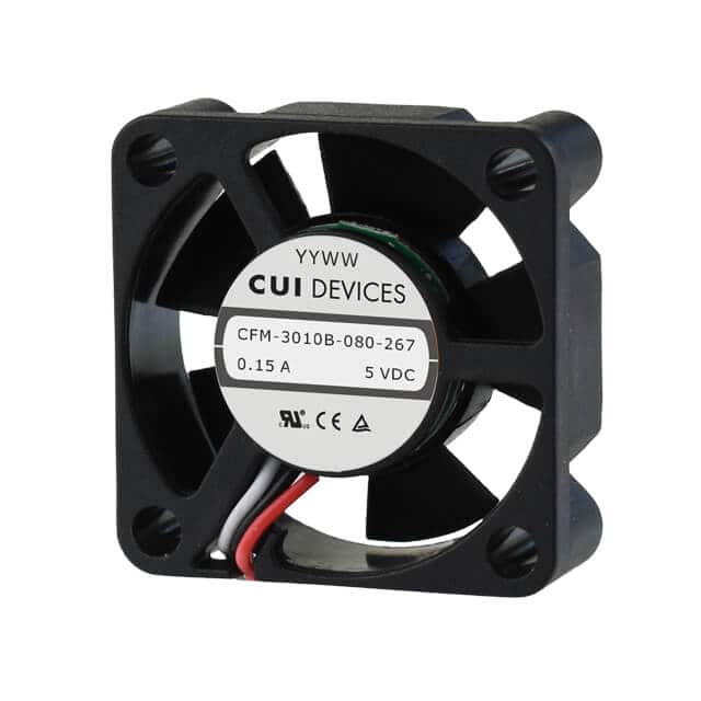 CFM-3010B-1130-373-20 FAN AXIAL 30X10.5MM 12VDC WIRE