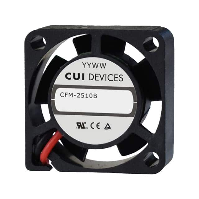 CFM-2510B-1130-275-22 FAN AXIAL 25X10MM 12VDC WIRE