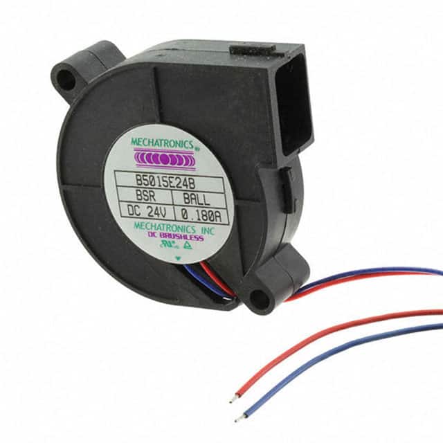 B5015H24B-BSR FAN BLOWER 51X15.7MM 24VDC WIRE