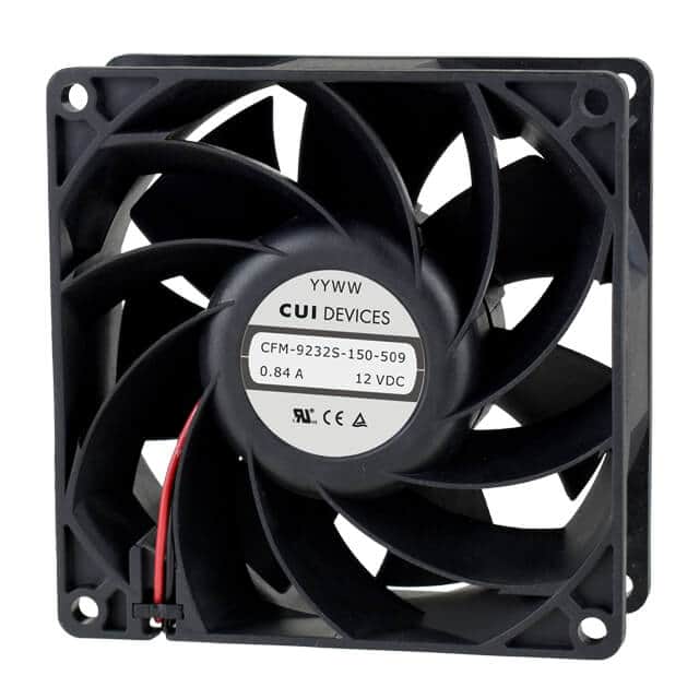 CFM-9232S-140-461-20 FAN AXIAL 92.2X32MM 12VDC WIRE