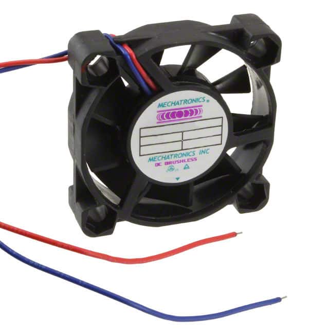 G4010L12B-RSR FAN AXIAL 40X10.3MM 12VDC WIRE
