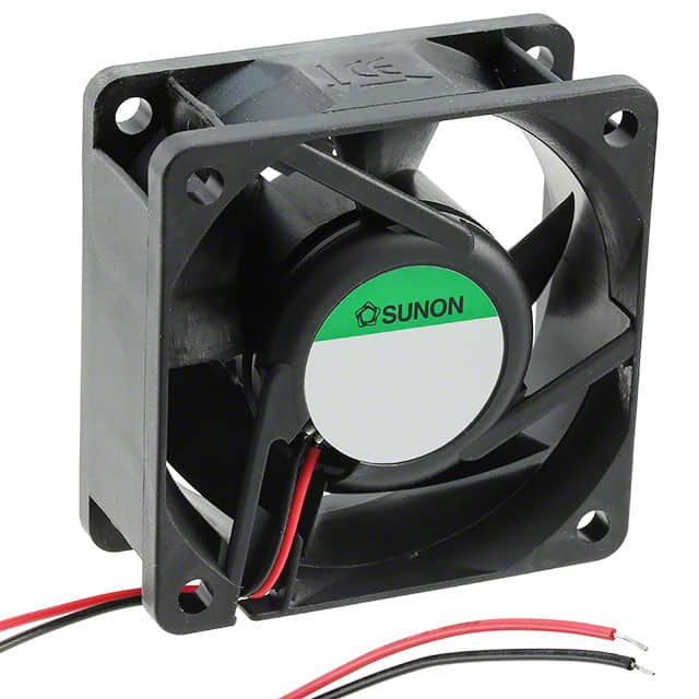 PE60251B2-000U-A99 FAN AXIAL 60X25MM 12VDC WIRE