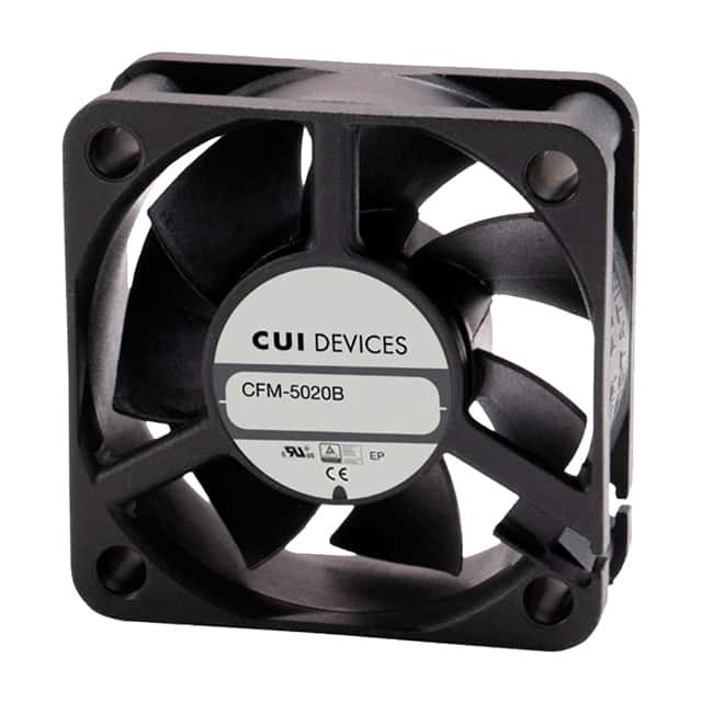 CFM-5020B-130-235-22 FAN AXIAL 50X20MM 12VDC WIRE