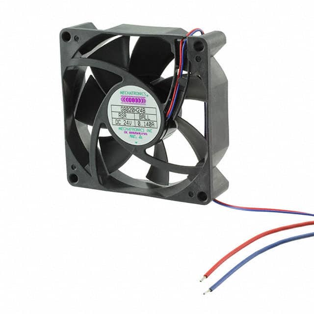 G8020M05B-RSR FAN AXIAL 80X20.8MM 5VDC WIRE