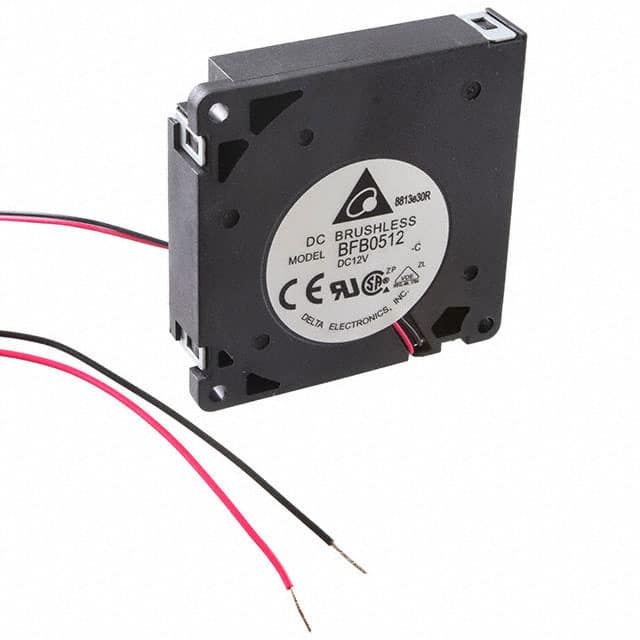 BFB0512MA-C FAN BLOWER 50X10.3MM 12VDC WIRE