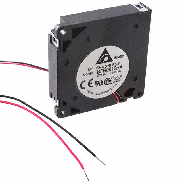 BFB0512HA-C FAN BLOWER 50X10.3MM 12VDC WIRE