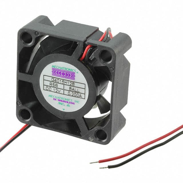 G4015L24B-RSR FAN AXIAL 40X15MM 24VDC WIRE