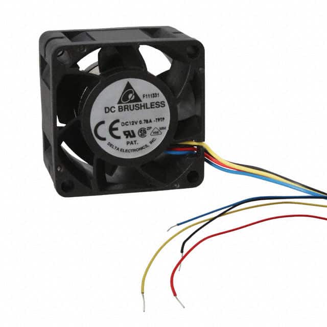 FFB03812VHN-T9TP FAN AXIAL 38X28MM 12VDC WIRE