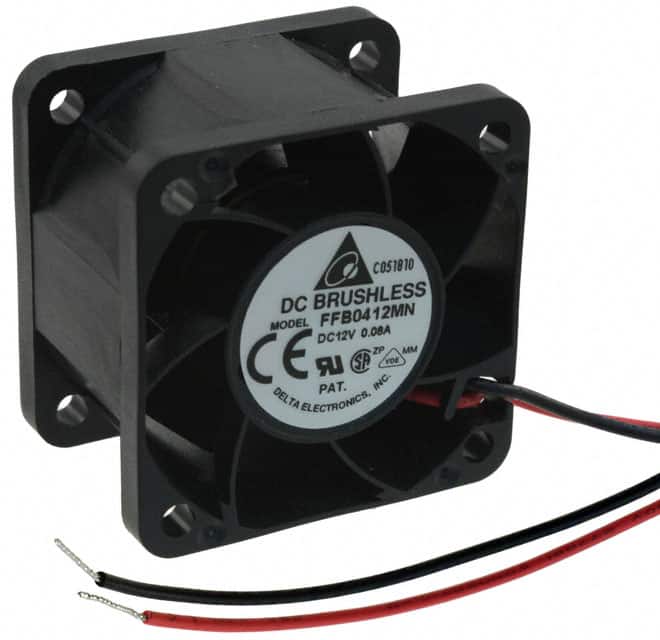 FFB0412MN FAN AXIAL 40X28MM 12VDC WIRE