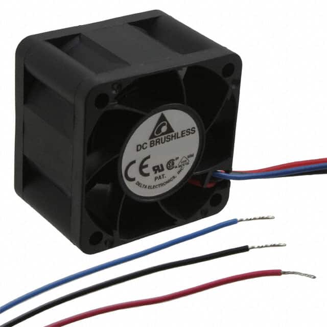 FFB0412VHN-BR00 FAN AXIAL 40X28MM 12VDC WIRE