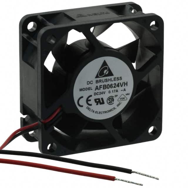 AFB0624VH-A FAN AXIAL 60X25.4MM 24VDC WIRE