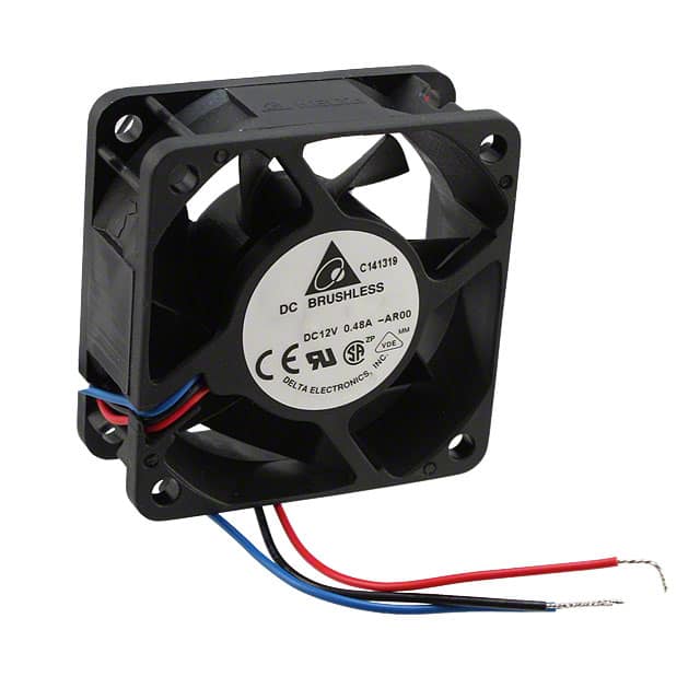 AFB0612EH-AR00 FAN AXIAL 60X25.4MM 12VDC WIRE