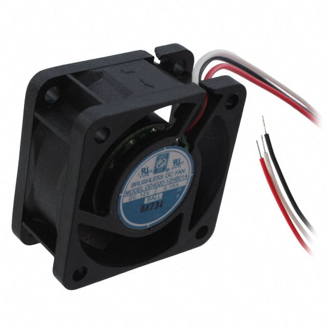 OD4020-12HB01A FAN AXIAL 40X20MM 12VDC WIRE