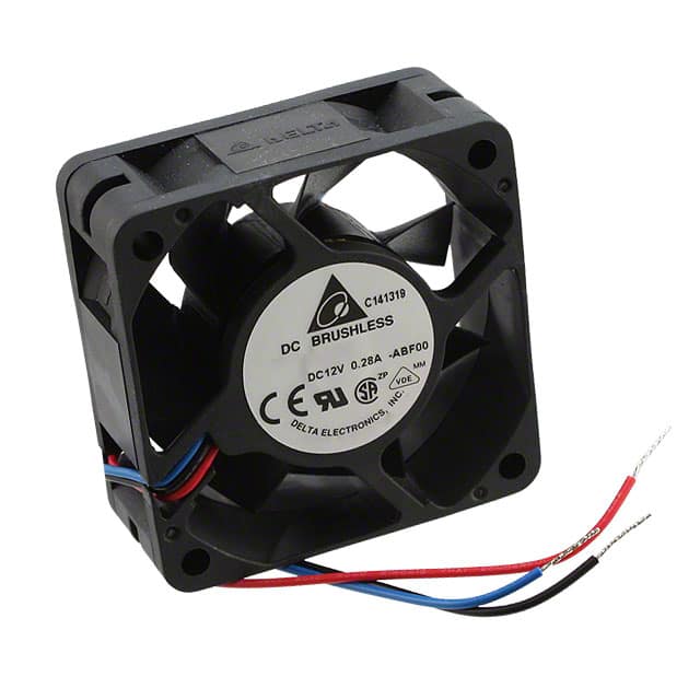 AFB0612VH-ABF00 FAN AXIAL 60X25.4MM 12VDC WIRE