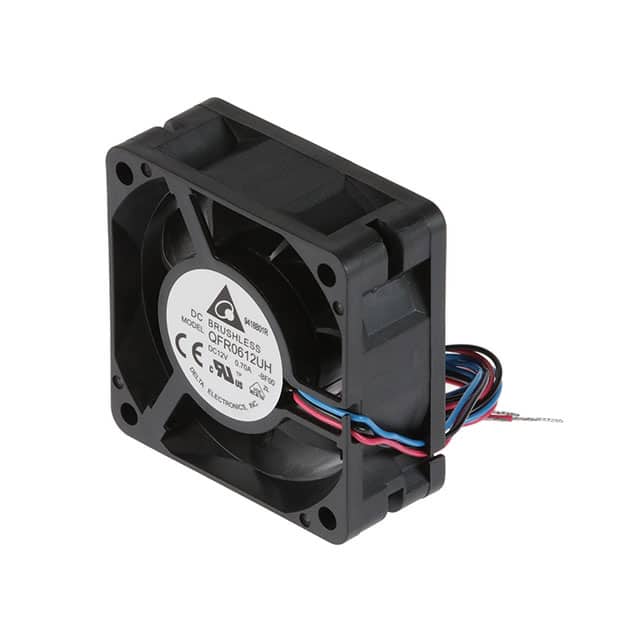 QFR0612UH-BF00 FAN AXIAL 60X25.4MM 12VDC WIRE