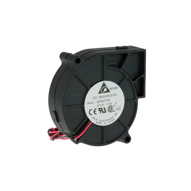 BFB0712L-A FAN BLOWER 75.7X25MM 12VDC WIRE