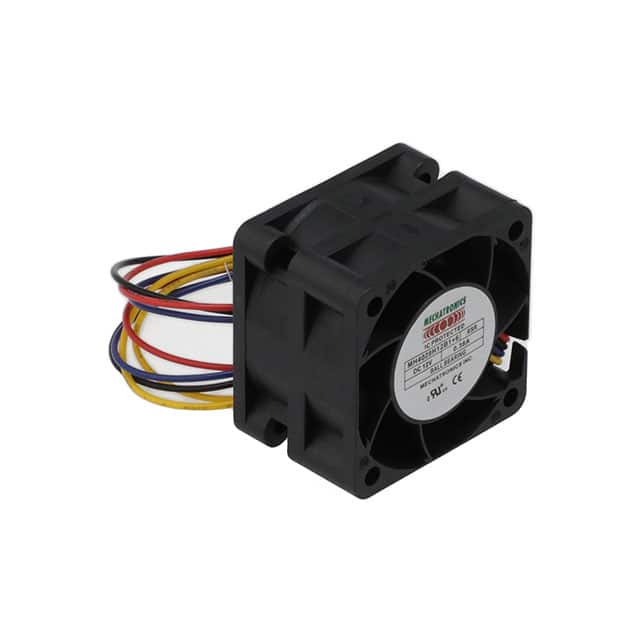MH4028H12B1+6-RSR FAN AXIAL 40X28MM 12VDC WIRE
