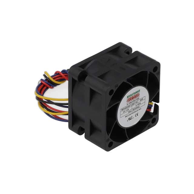MH4028E12B1+6-RSR FAN AXIAL 40X28MM 12VDC WIRE